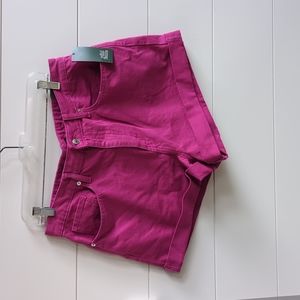 Wild Fable high-rise mom shorts size 14 in pink
